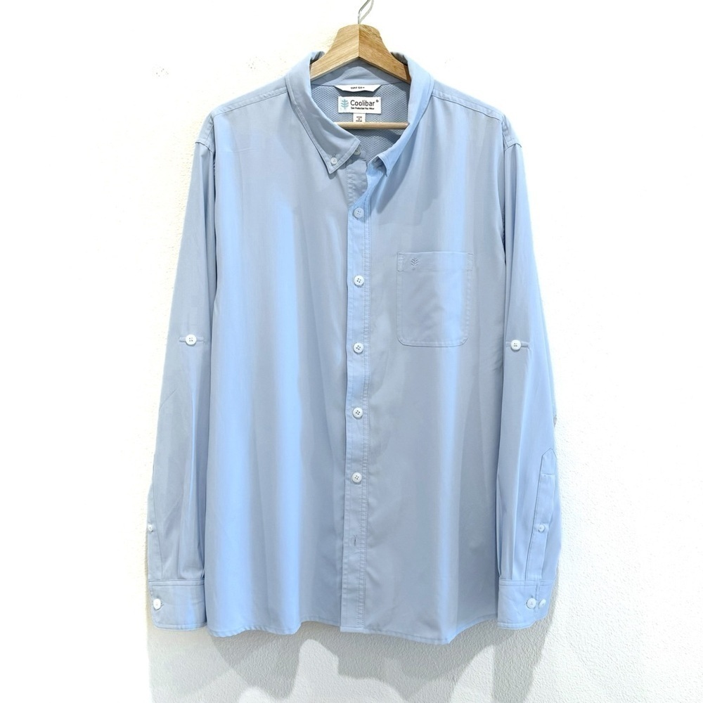 Coolibar UPF 50+ Men's Button Down Shirt Size XL